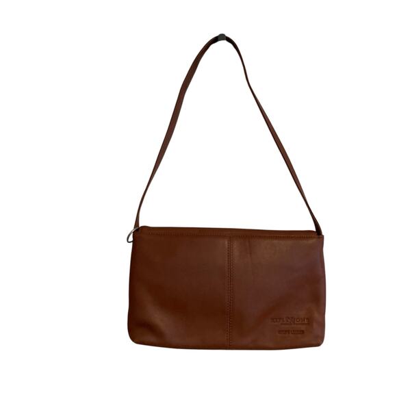 Y2K Reflexions by Montana Silversmiths Brown Leather Flap Shoulder Handbag Purse - Picture 2 of 13